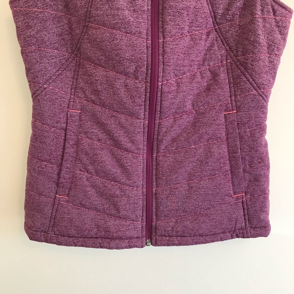 The North Face Pseudio Puff Vest Purple - Picture 3 of 7